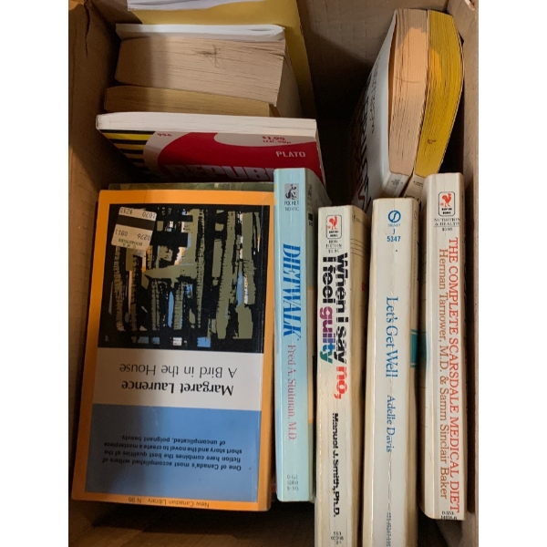Vintage Self Improvement & Fiction Books
