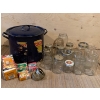 Image 1 : Canner with Canning Jars