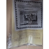 Image 5 : Pair of Egyptian Papyrus Art Pieces, One is Missing Glass, 20.5x17