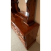 Image 3 : Lovely Cherry Wooden Dresser w/ Mirror, Contents NOT Included -  57W, 18D, 73T 