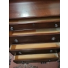 Image 2 : Luxury Over Sized Mahogany Dressing Table w/ Standing Mirror - Stunning !! 80x31x77