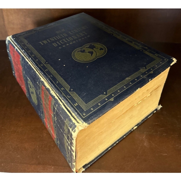 Antique Websters Twentieth Century Dictionary, As Pictured 