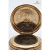Image 4 : Gold-Filled Vintage G. R. Mutrie Wolseley Pocket Watch With A White Dial And Roman Numerals.