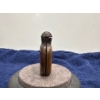 Image 4 : Pair of Wood and Faux Wood Snuff Bottles with Spoons  3.5H & 3H 