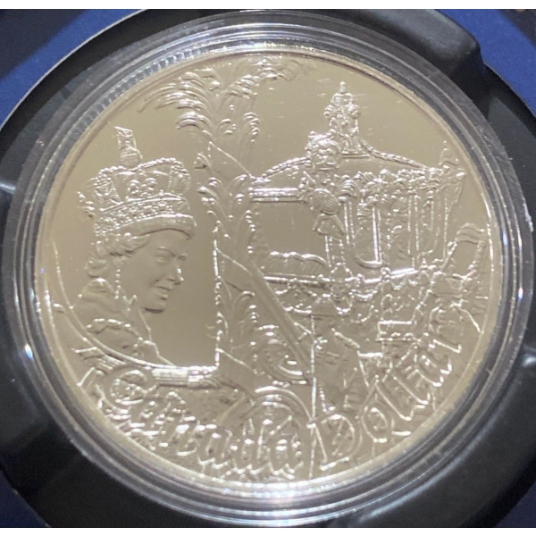 2002 Proof Dollar 92.5% Silver 25.175 Grams