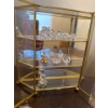 Image 5 : Brass & Glass Mini Houses w/ Vast Assortment of Small Crystal Animals (Not Marked) 