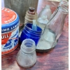 Image 5 : Tins Full of Marbles, Screw Jack, Small Apothecary Bottles (No Lids)