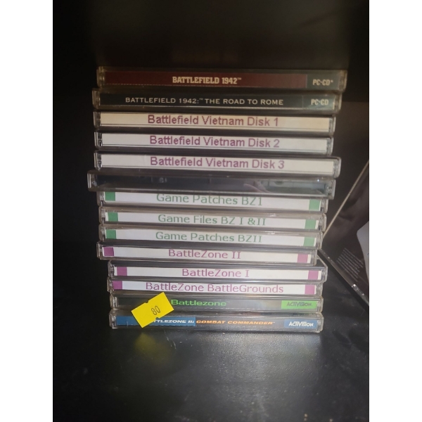 PC Games Battlezone and Battlefield