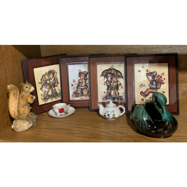 Assorted Shelf Decor - Figurines Pictures & More