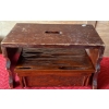 Image 2 : Vintage Small Bench with Match Wooden Box