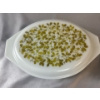 Image 5 : PYREX "Crazy Daisy" 1 1/2 Quart Oval Casserole Dish w/ 'Verde Olive' Casserole Dish 