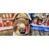 Image 10 : Christmas Village Decorations With Illuminated Fire Stations Themed Ornaments and Slow Globe