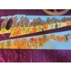 Image 6 : One of A Kind hand Painted Saws, Double Sided, Older Pulley- Great For Display or Use