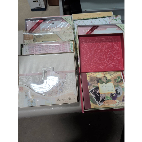 Scrapbooking Kits with Decorative Materials and Themes