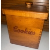 Image 2 : Collection Of Antique Kitchen Utensils- Cookie Box, Sifter, Vase & More