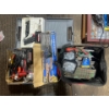 Image 1 : Tool Bag, full of tools, soldering guns and a whole pile of caulking guns