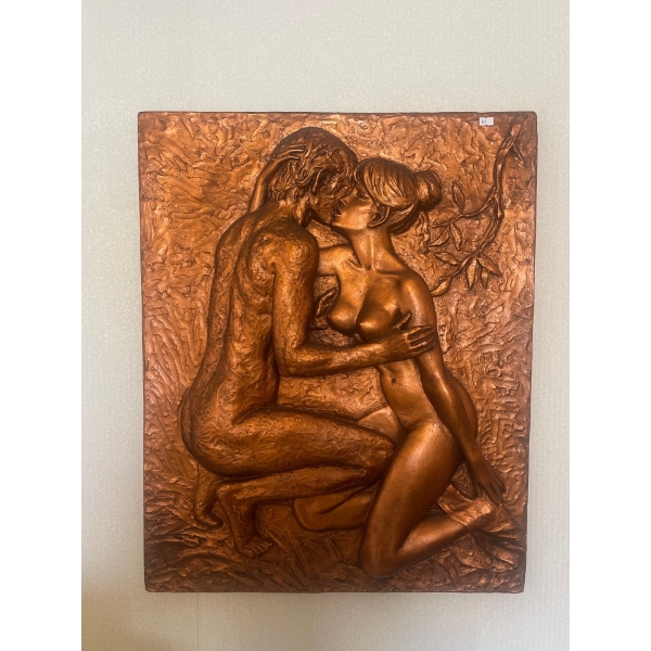 Bronze Wall Art 26x31 Art Deco
