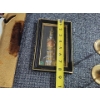 Image 15 : African Figurine, Big Ben & London Framed Art African woman Metal Wall Plaque Brass Candlesticks.