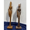Image 2 : Carved Wooden Soldiers; 16.5H, 15.5H
