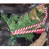 Image 7 : Box and Bin of Assorted Holiday Home Decor