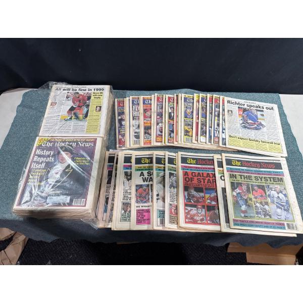 Vintage Hockey Newspapers