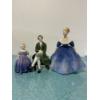 Image 1 : Royal Doulton "Marie", Royal Doulton "A Gentleman from Williamsburg", and Royal Doulton "Nina"