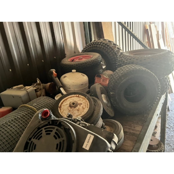 Spare parts, motors and tires