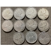 Image 1 : Canadian 25-cent Pieces 80% Silver 64.13 Grams
