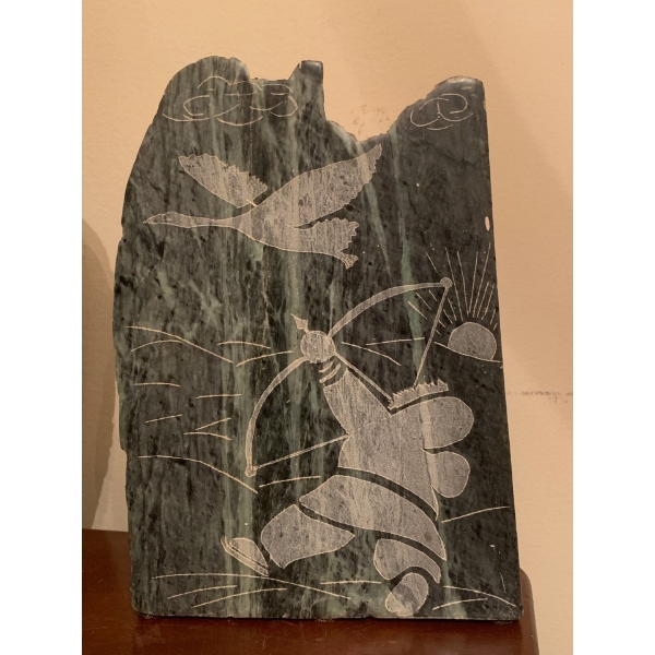 Indigenous Stone Etching 9T by Svend A.Jensen