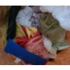 Image 4 : Assorted Table Cloths, Bag of Vintage Scarves, Vintage Hats 