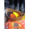 Image 5 : Work Safety Rubber Boots Size 10, T-Max Brown Size 9, Safety Vests, Gloves and More! 
