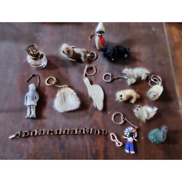 - Soapstone Carving and Other Keychains, Seal Trinkets, Mini Oil Lamp (No Hurricane) and More!