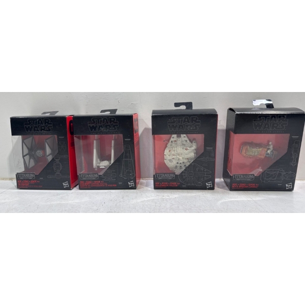 Collection of Star Wars Ship Figures