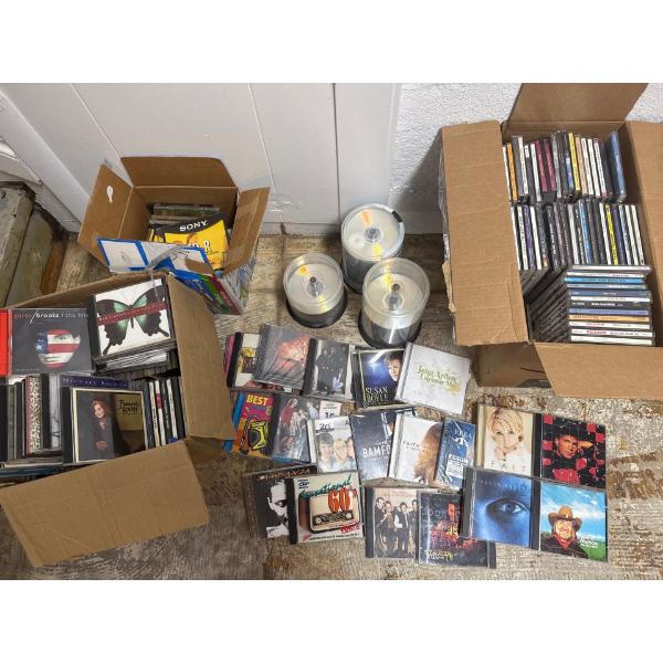Massive Mystery CD Collection - Garth Brooks, Blank CDs, Religious 