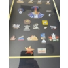 Image 1 : Framed & Mounted Pin Collection