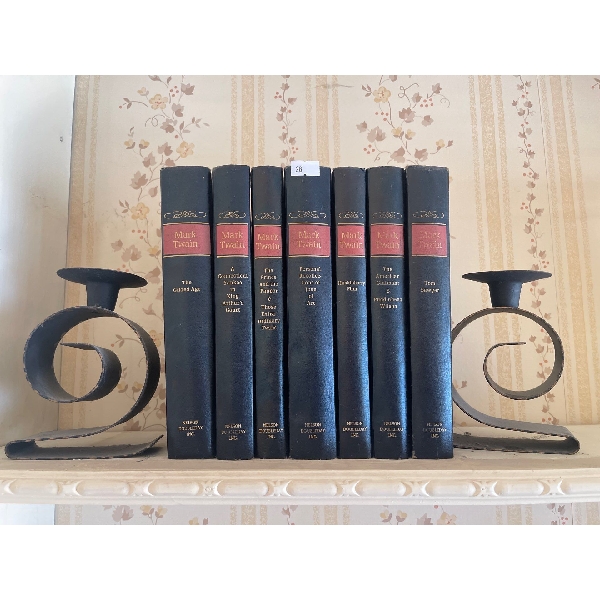 Mark Twain Collection Nelson Doubleday Inc. 7 Volumes - Huckleberry Finn, Tom Sawyer, The Prince & P