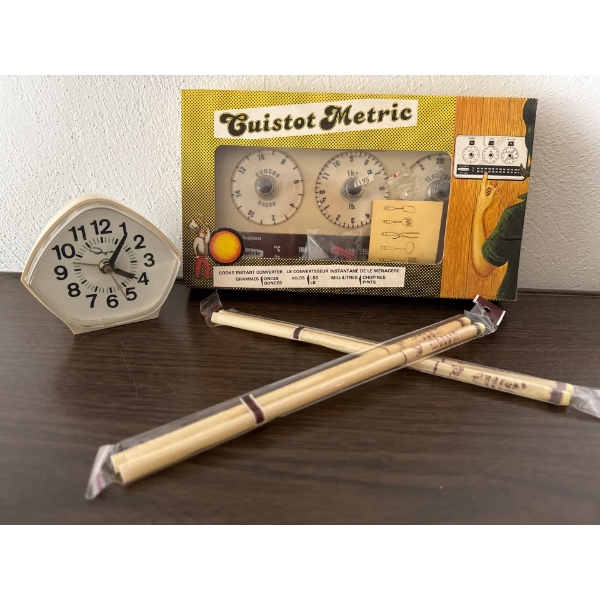 Cuistometric Metric Measurement Converter Bamboo Flute 12L & More
