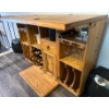Image 4 : Rustic Wooden Bar or Wine Cabinet  Handmade In Mexico  