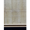 Image 2 : "The Golden Funerary Kask" Original Handpainted Papyrus 11Wx15H