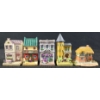 Image 1 : 5 Vintage Baileys 2000 Limited Edition Mini "Cafe" Style Collectibles