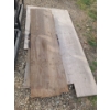 Image 2 : Two Resin Utility Shelves and 3  Wood Folding Tables 