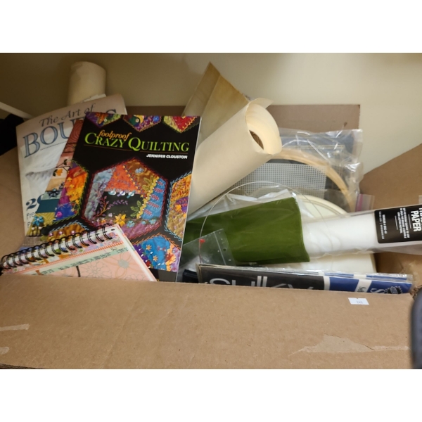 Sewing Accessories with Thread and Patterns 