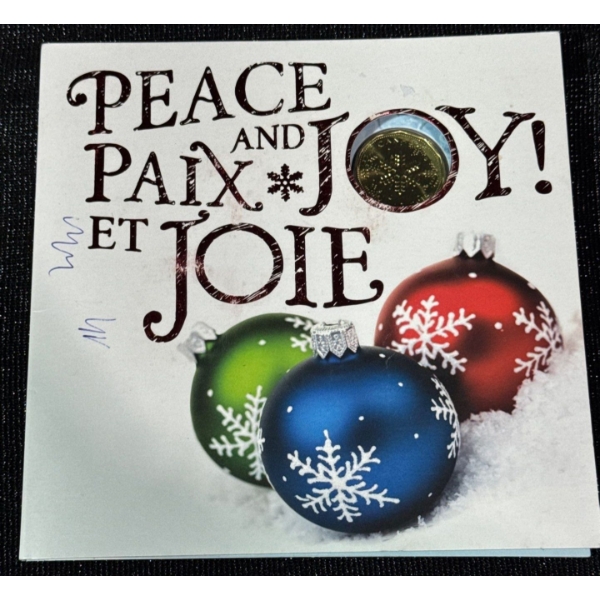  2015 Royal Canadian Mint "Peace and Joy" Holiday Gift Set