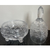 Image 3 : Vintage Crystal Collection Candy Dish, Cake Stand, Candlesticks, Bell & More