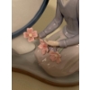 Image 4 : Lladro Porcelain Figurine - Lady Sign Artist 8T 
