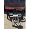 Image 1 : Small step ladder, folding saw horse x2