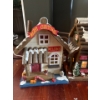 Image 2 : Winter Holiday Fun - Tree w/ European Folk Dancer Ornaments, Light Up Houses, Music Box 