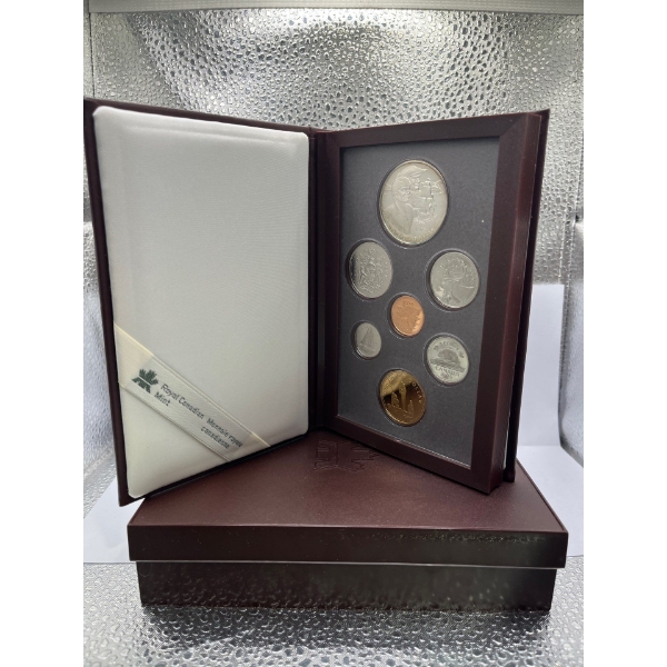 Canadian Double Dollar Proof Set 80% Silver 23.33g