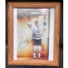Image 3 : Edmonton Oilers "Chasing A Dream" Wall Hanging  Mark Messier Signed Autograph w/other art  13"w x 17
