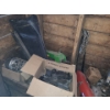 Image 2 : - Contents of Garage Cubby- Red Toolbox: 20 W, 6 D, 3 T, Hitches, Random Metal and More!